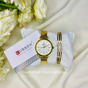 Curren watch and stainless  steel bracelet