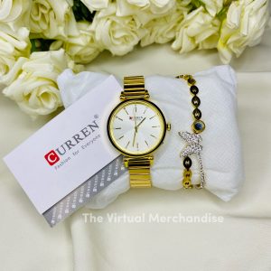 Curren watch and stainless  steel bracelet