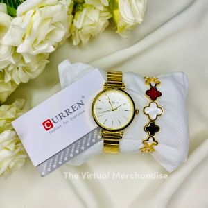 Curren watch and stainless  steel bracelet