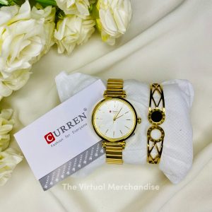 Curren watch and stainless  steel bracelet